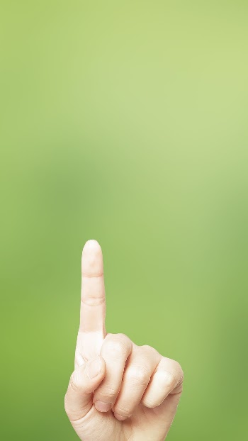 Green phone wallpaper, index finger | Free Photo - rawpixel