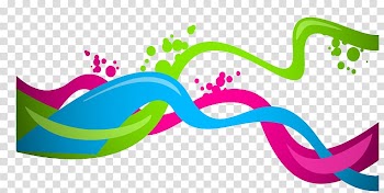 Green, pink, and green abstract , Color Abstract art, Colored lines transparent background PNG clipart