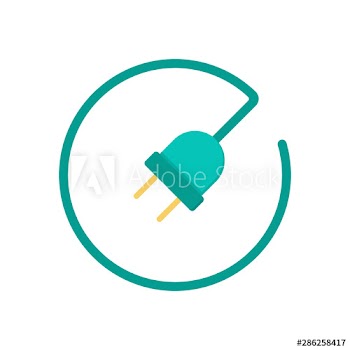 Green plug icon