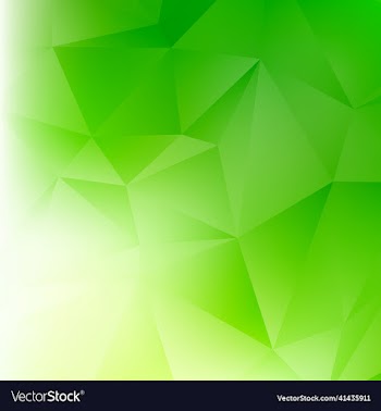 green polygonal abstract background