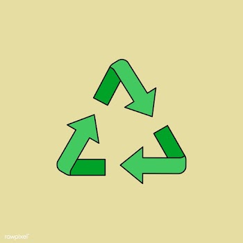 Green recycle icon | Free stock vector - 1206837