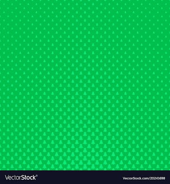 Green retro stylized pine tree forest pattern vector image