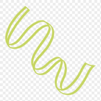 Green ribbon doodle png clipart, | Free PNG - rawpixel