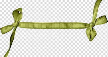 Green ribbon Hessian fabric, red autumnal leaves transparent background PNG clipart