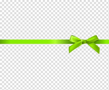 Green ribbon illustration, Green ribbon , Green bow transparent background PNG clipart