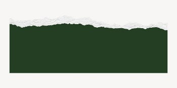 Green ripped paper collage element | Free PSD - rawpixel