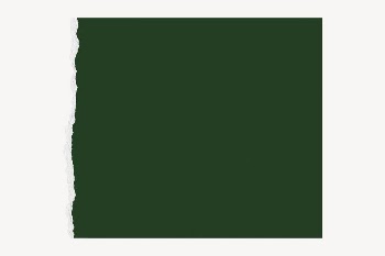 Green ripped paper collage element | Free Vector - rawpixel
