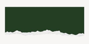 Green ripped paper collage element | Free Vector - rawpixel
