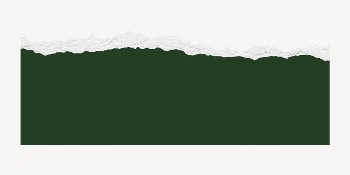 Green ripped paper collage element | Free Vector - rawpixel