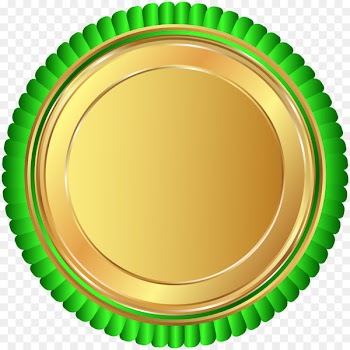 Green Seal Badge Clip art - seal 