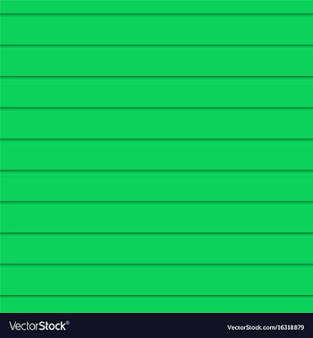 Green seamless 3d stripe pattern background vector image
