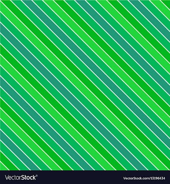 Green seamless diagonal stripe pattern background vector image