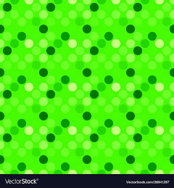 Green seamless dot pattern background - abstract vector image