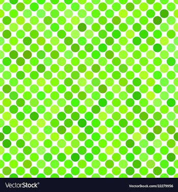 Green seamless dot pattern background - graphic vector image
