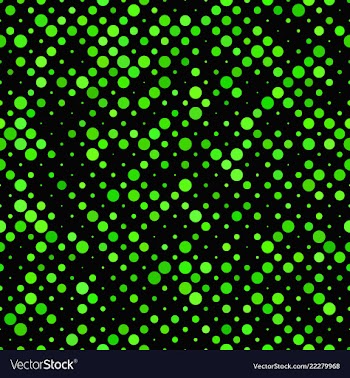 Green seamless dot pattern background - graphic vector image