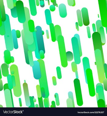 Green seamless gradient stripe pattern background vector image