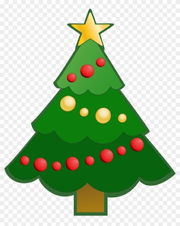 Green Simple Christmas Tree Png Clipart - Christmas Tree Svg Free