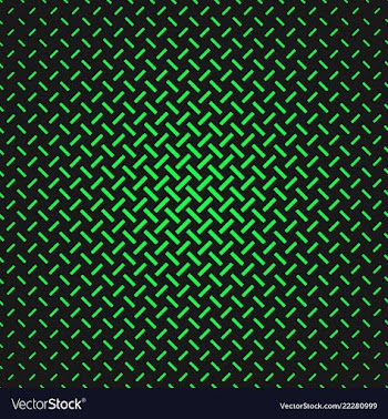Green simple halftone line pattern background vector image
