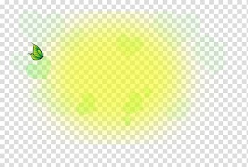 Green Sky , Yellow shading ring transparent background PNG clipart