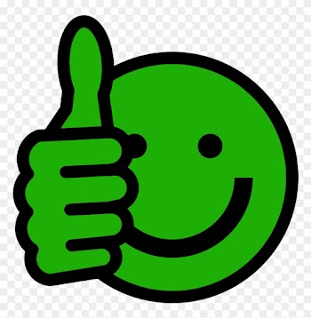 Green Smiley Face Clip Art - Thumbs Up Emoji Green
