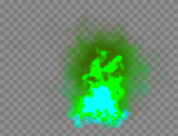 Green Smoke PNG Image