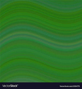 Green smooth wave background design vector image