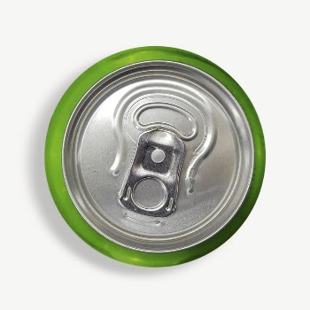 Green soda can collage element | Free PSD - rawpixel