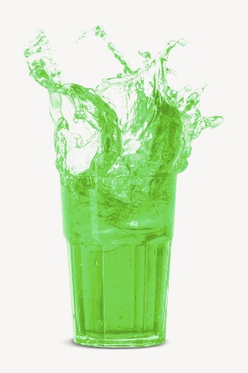 Green soda splash, soft drink | Free PSD - rawpixel