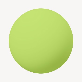 Green sphere shape, 3D circle | Free Photo - rawpixel