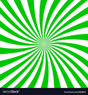 Green spiral background - graphic vector image