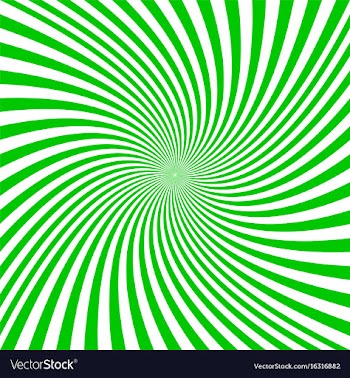 Green spiral background - graphic vector image