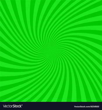 Green spiral background - graphic vector image