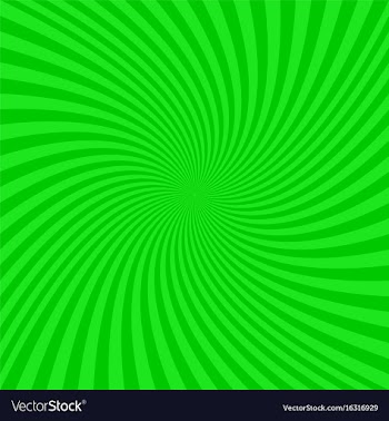 Green spiral background - graphic vector image