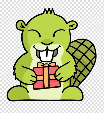 Green squirrel , Gift Adsy transparent background PNG clipart
