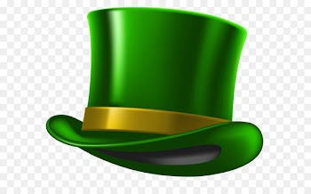 Green St Patricks Day Hat PNG Clipart Image 