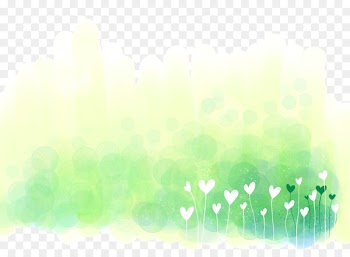 Green Sunlight Illustration - Fresh green background 