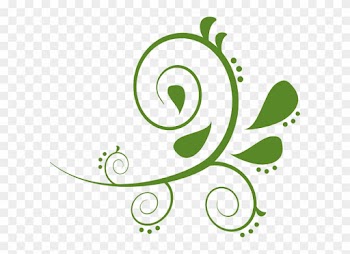 Green Swirls Clipart Microsoft Word - Free Paisley Clip Art