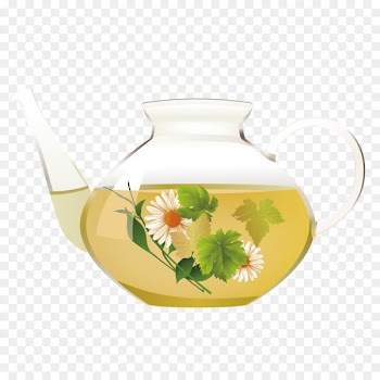 Green tea White tea Chrysanthemum tea Clip art - Delicious tea 