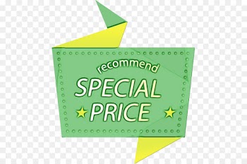 green text font logo label