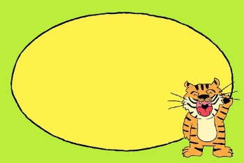 Green tiger frame background, animal | Free Photo - rawpixel