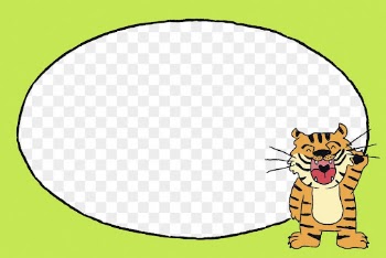 Green tiger png frame, transparent | Free PNG - rawpixel