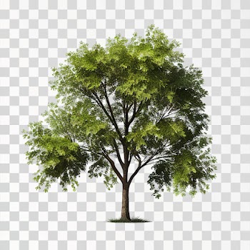 Green Tree PNG transparent background