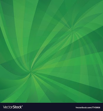 Green twisted design background vector image