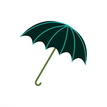 Green umbrella earth isolated in white illust.. | Free stock vector - 462188