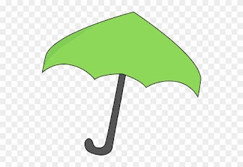 Green Umbrella - Green Umbrella Clipart