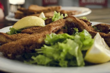Green Vegetable With Meat Dish