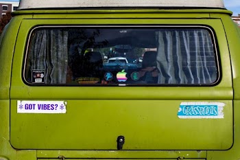 green vehicle