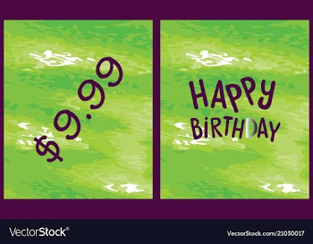 Green watercolor background with place for text vector image