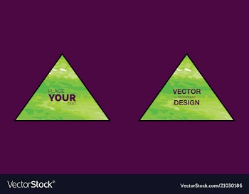 Green watercolor background with place for text vector image