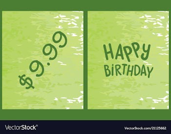 Green watercolor background with place for text vector image